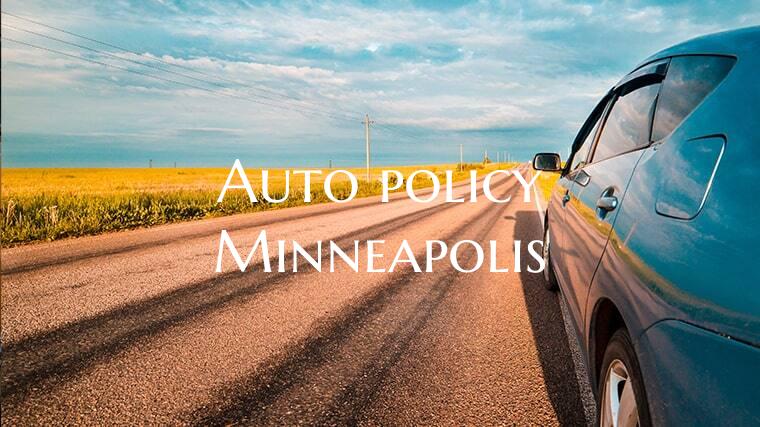 Auto policy Minneapolis